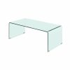 Living Room Coaster Z2 Premium | G705328 Contemporary Clear Coffee Table