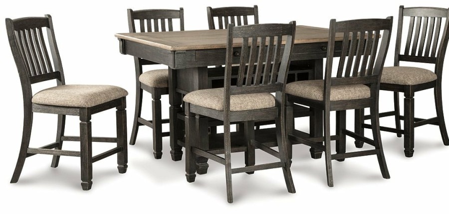 Dining Room Ashley Furniture | Tyler Creek Counter Height Dining Set