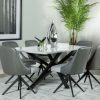 Dining Room Coaster Z2 Premium | Paulita 7 Piece Dining Room Set