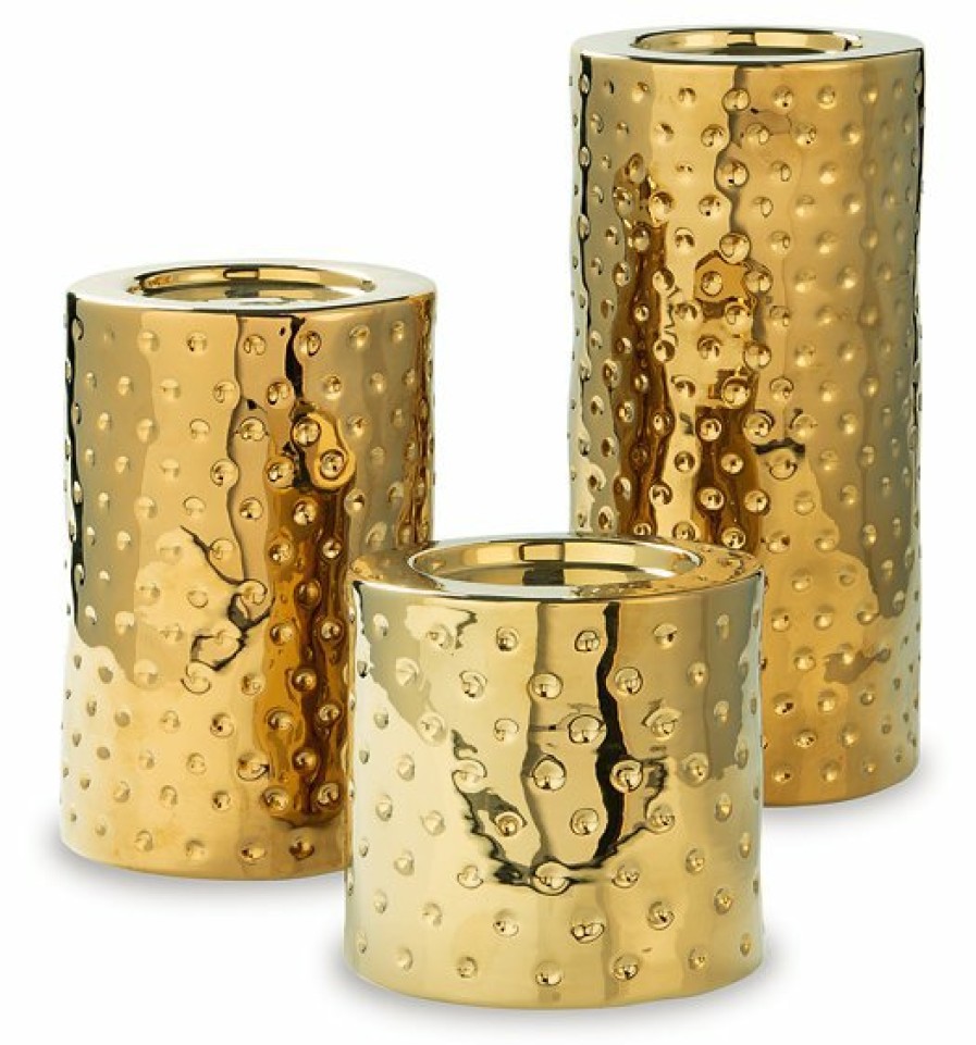 Accessories Ashley Furniture | Marisa Candle Holder (Set Of 3)