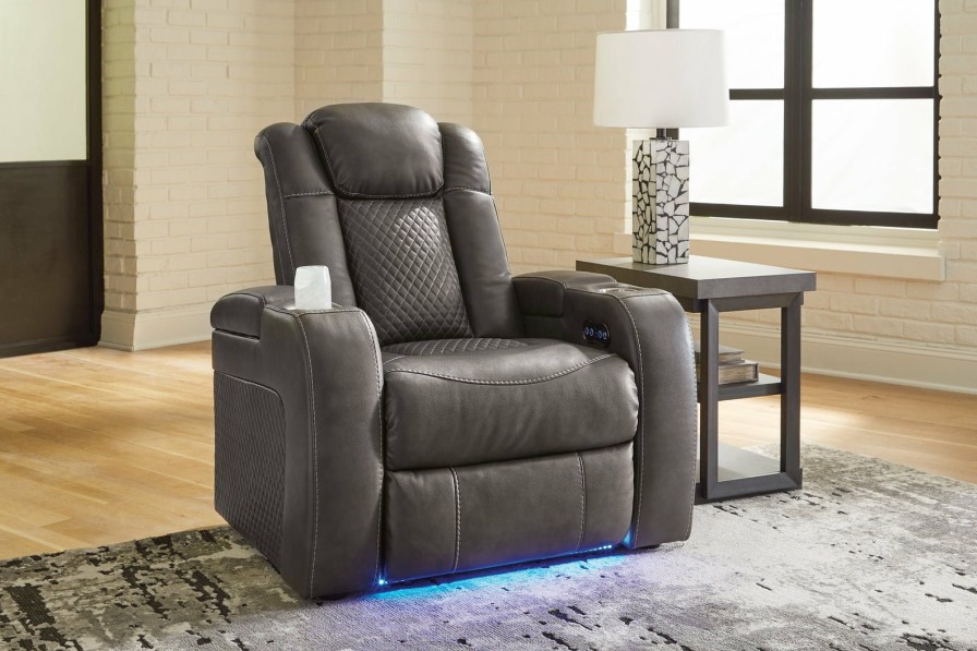 Living Room Ashley Furniture | Fyne-Dyme Power Recliner