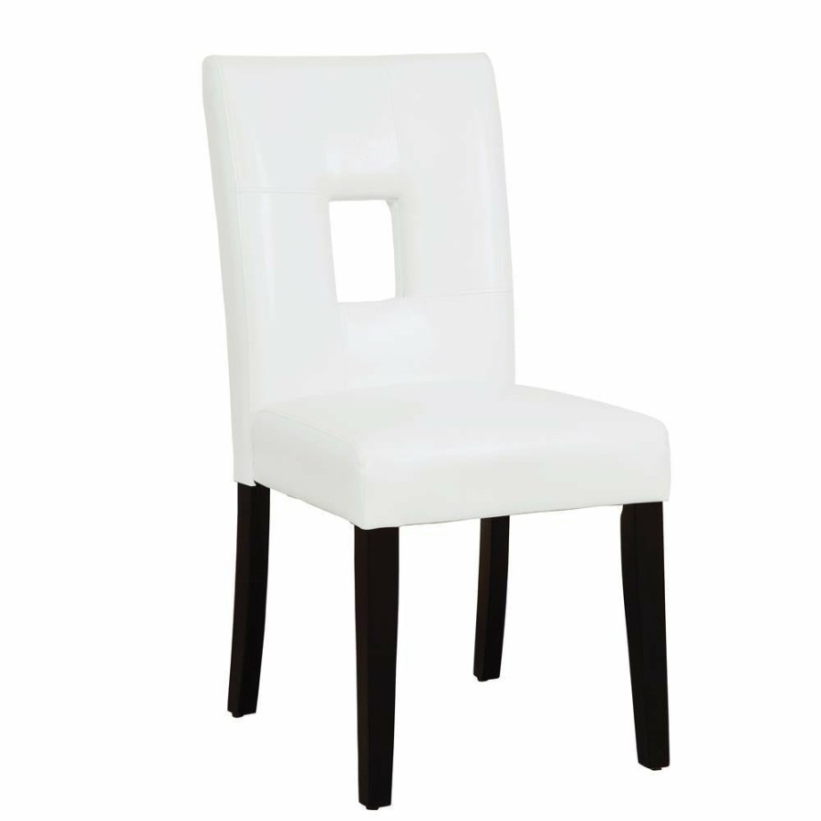 Dining Room Coaster Z2 Premium | Newbridge Causal White Dining Chair