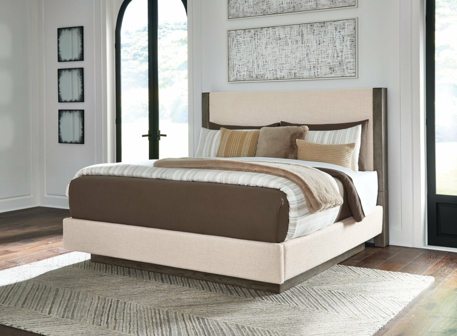 Bedroom Ashley Furniture | Anibecca Upholstered Bed