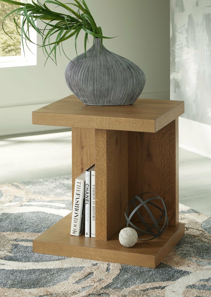 Living Room Ashley Furniture | Brinstead Chairside End Table