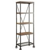 Home Office Homelegance (Homerica East) | Homelegance Millwood 26"W Bookcase In Pine 5099-16