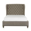 Bedroom Homelegance (Homerica East) | Homelegance Vermillion Queen Upholstered Panel Bed In Gray 5442-1*