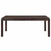 Dining Room Homelegance (Homerica East) | Homelegance Kavanaugh Dining Table In Dark Brown 5409-78