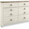 Bedroom Ashley Furniture | Willowton Dresser