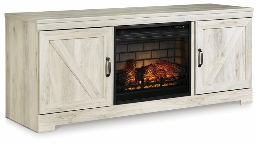 Entertainment Ashley Furniture | Bellaby 63" Tv Stand With Electric Fireplace