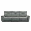 Living Room Homelegance (Homerica East) | Homelegance Furniture Tesoro Power Double Reclining Sofa W/ Power Headrests In Dark Gray