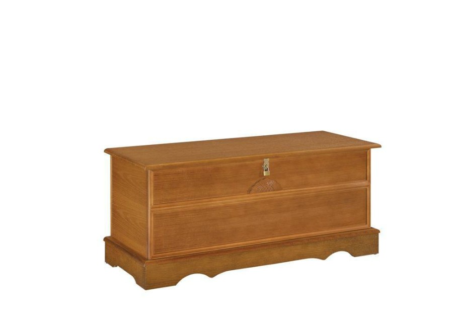 Bedroom Coaster Z2 Premium | Traditional Oak Honey Chest