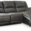 Living Room Ashley Furniture | Nantahala 3-Piece Reclining Sectional With Chaise