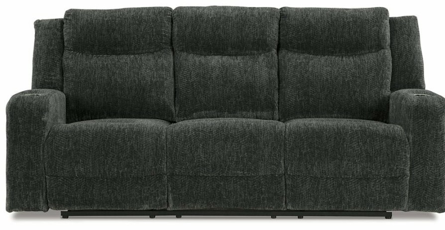 Living Room Ashley Furniture | Martinglenn Power Reclining Sofa With Drop Down Table