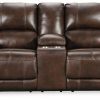 Living Room Ashley Furniture | Buncrana Power Reclining Loveseat With Console