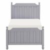 Bedroom Homelegance (Homerica East) | Homelegance Wellsummer Twin Panel Bed In Gray 1803Gyt-1*