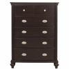 Bedroom Homelegance (Homerica East) | Homelegance Marston 5 Drawer Chest In Dark Cherry 2615Dc-9