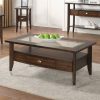 Living Room FOA East | Riverdale Coffee Table, Dark Walnut