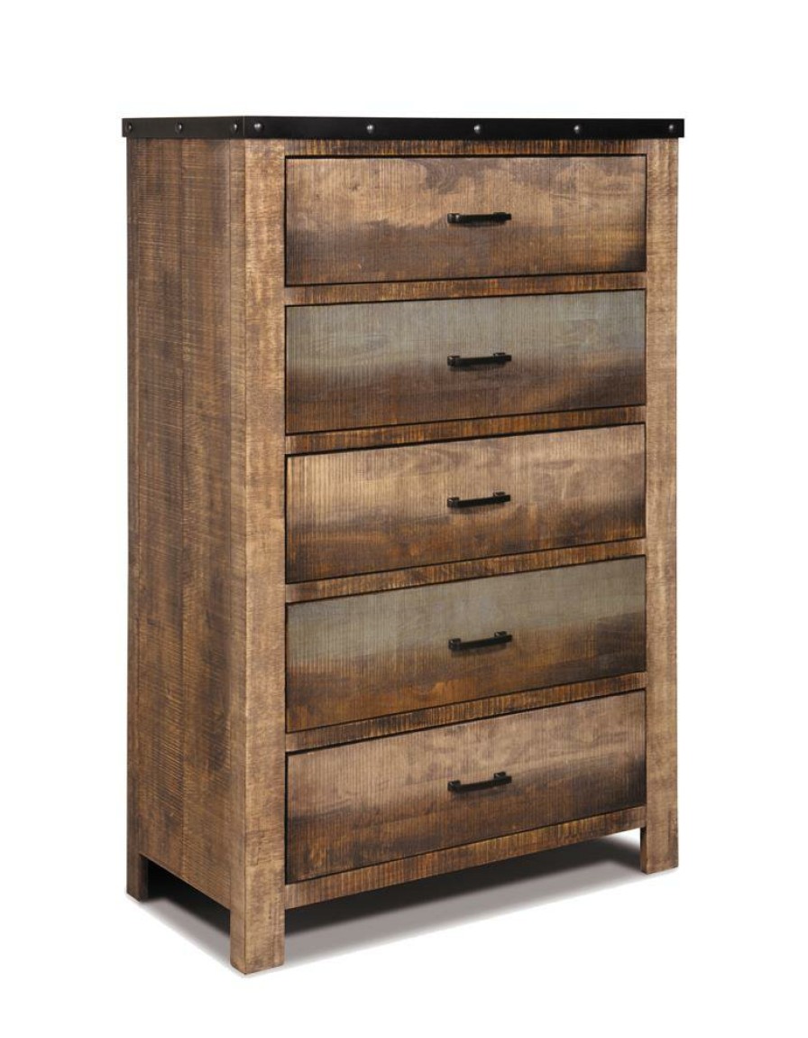 Bedroom Coaster Z2 Premium | Sembene Antique, Multi Colored Chest