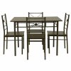 Dining Room Coaster Z2 Premium | Transitional Walnut Five Piece Set