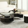 Living Room Coaster Z2 Premium | Delange Motion White Coffee Table