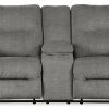 Living Room Ashley Furniture | Coombs Reclining Loveseat With Console