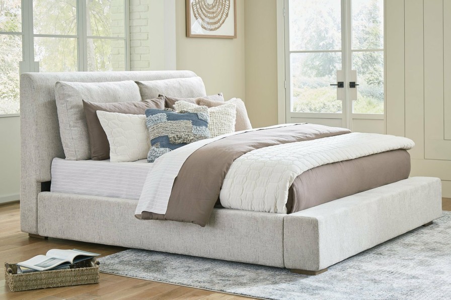 Bedroom Ashley Furniture | Cabalynn Upholstered Bed