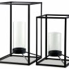 Accessories Ashley Furniture | Dimtrois Lantern (Set Of 2)