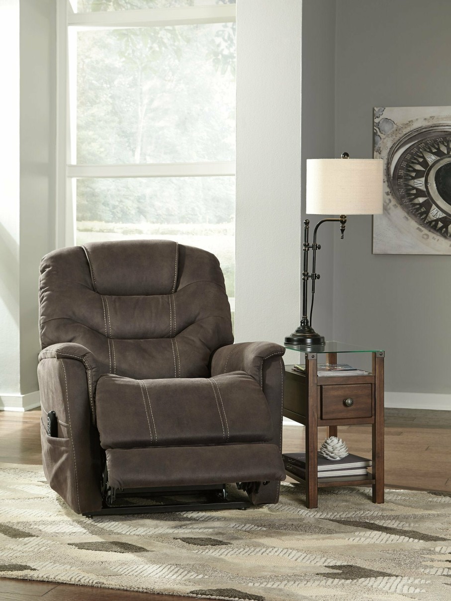 Living Room Ashley Furniture | Ballister Power Lift Recliner