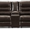 Living Room Ashley Furniture | Vacherie Reclining Loveseat With Console