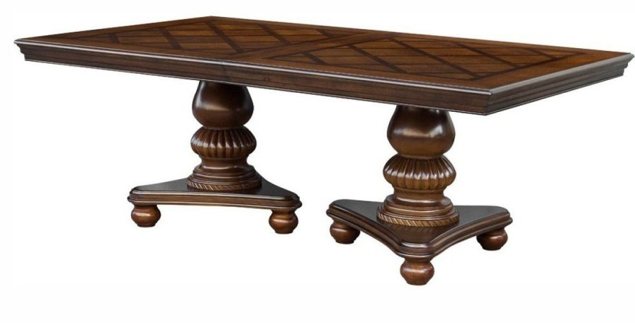 Dining Room Homelegance (Homerica East) | Homelegance Lordsburg Dining Table In Brown Cherry 5473-103*