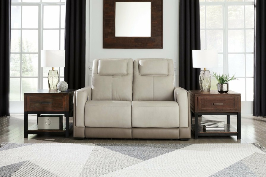 Living Room Ashley Furniture | Battleville Power Reclining Loveseat