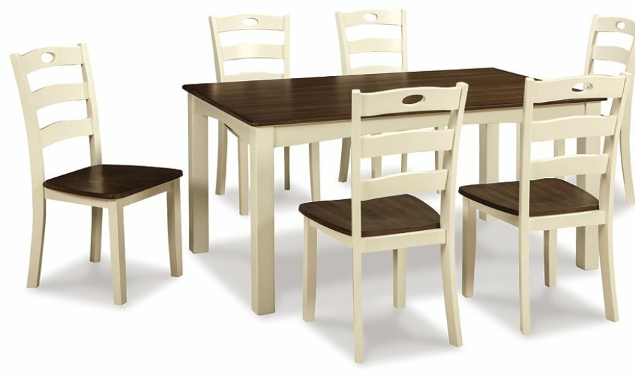 Dining Room Ashley Furniture | Woodanville Dining Table And Chairs (Set Of 7)