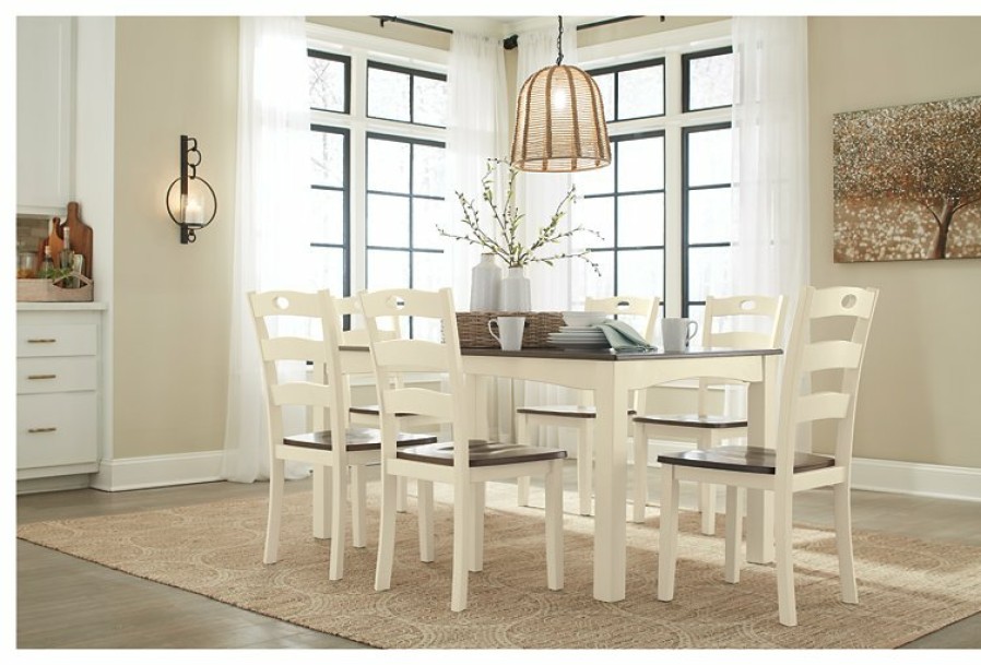 Dining Room Ashley Furniture | Woodanville Dining Table And Chairs (Set Of 7)