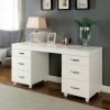 Bedroom FOA East | Verviers White Vanity Desk