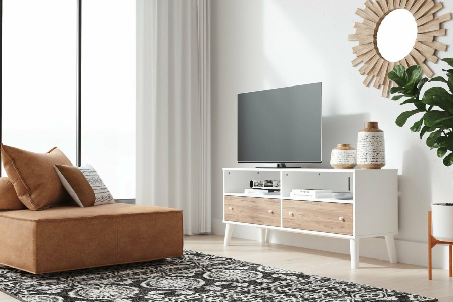 Entertainment Ashley Furniture | Piperton Medium Tv Stand