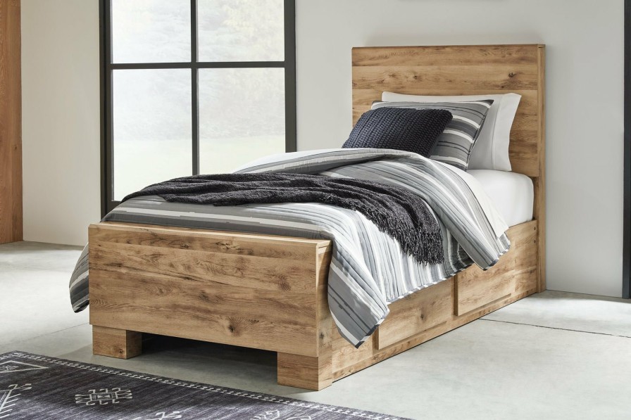 Bedroom Ashley Furniture | Hyanna Bed With 2 Side Storage