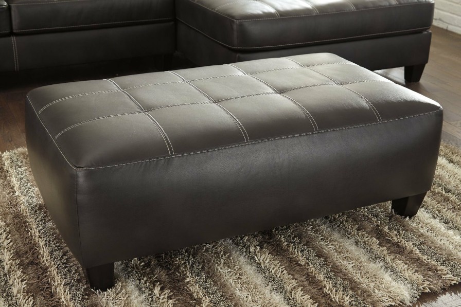 Living Room Ashley Furniture | Nokomis Oversized Accent Ottoman