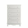 Bedroom Homelegance (Homerica East) | Homelegance Clementine 5 Drawer Chest In White B1799-9