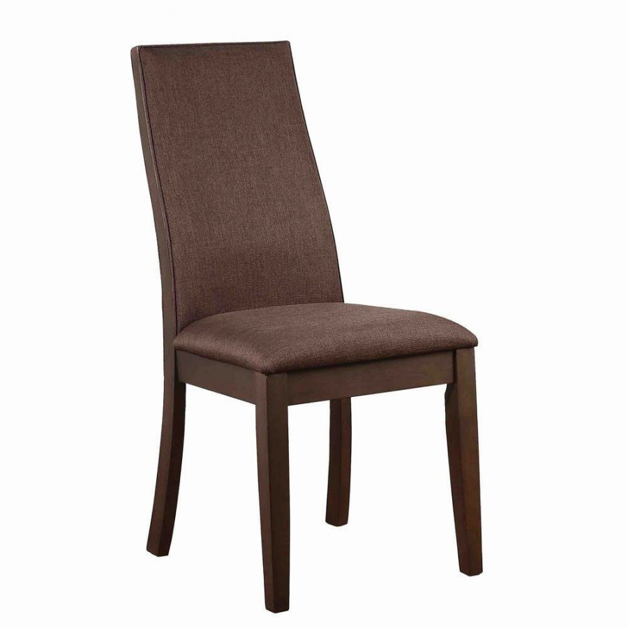 Dining Room Coaster Z2 Premium | Spring Creek Industrial Chocolate Dining Chair