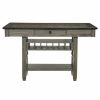 Dining Room Homelegance (Homerica East) | Homelegance Granby Counter Height Dining Table In Coffee And Antique Gray 5627Gy-36*