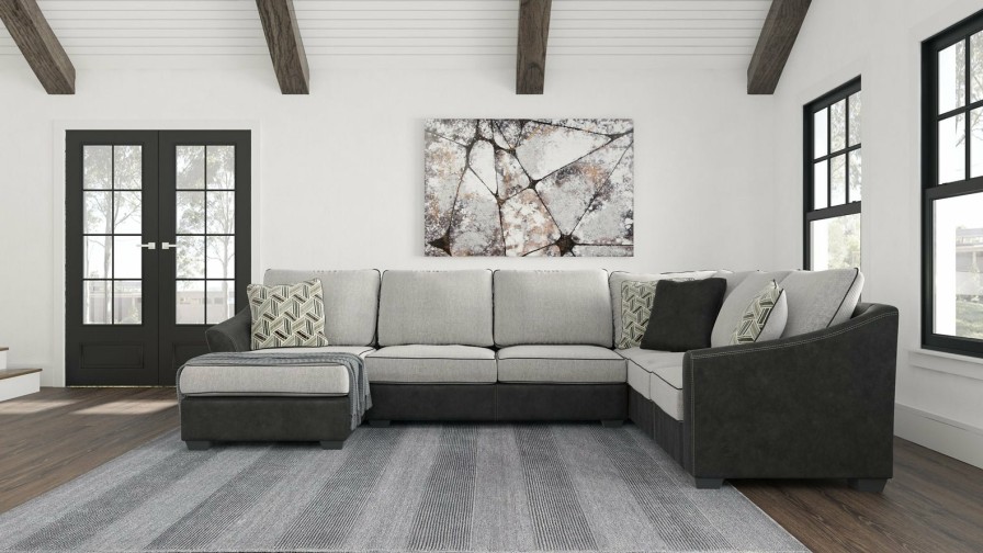 Living Room Ashley Furniture | Bilgray 3-Piece Sectional