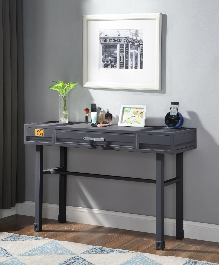 Bedroom ACME | Cargo Gunmetal Vanity Desk