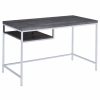 Home Office Coaster Z2 Premium | G801271 Contemporary Weathered Grey Writing Desk