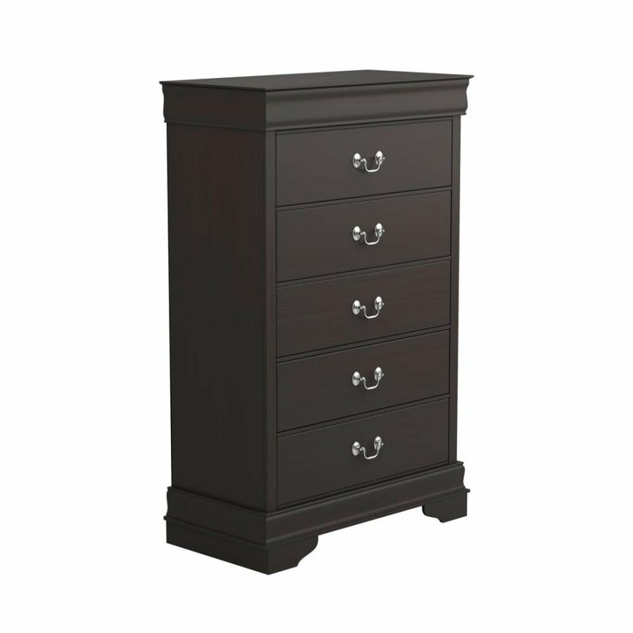 Bedroom Coaster Z2 Premium | Louis Philippe Five Drawer Chest