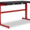 Home Office Ashley Furniture | Lynxtyn Adjustable Height Home Office Desk