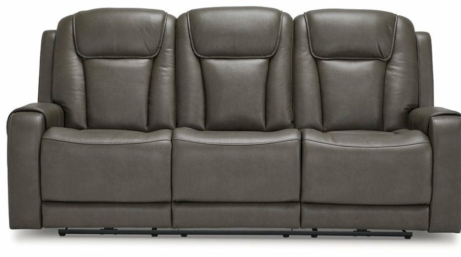 Living Room Ashley Furniture | Card Player Power Reclining Sofa