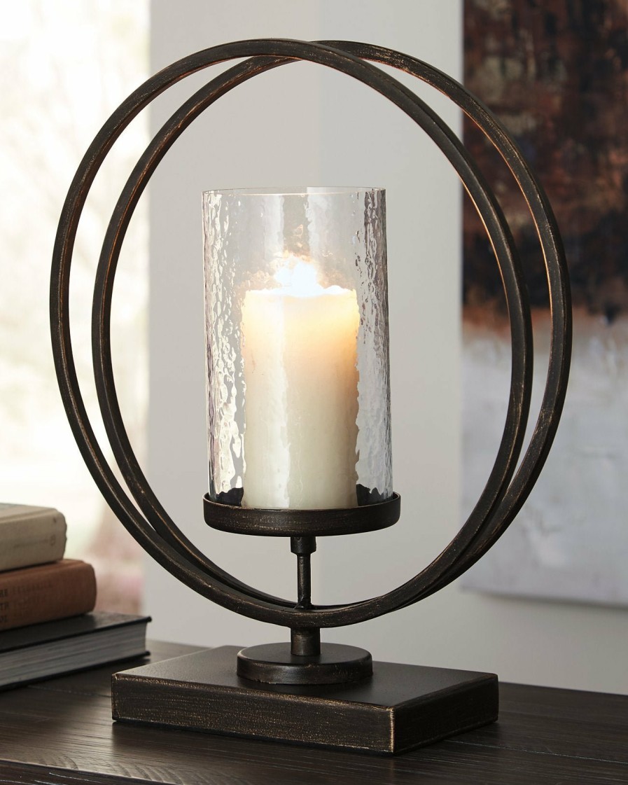 Accessories Ashley Furniture | Jalal Candle Holder