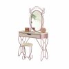 Bedroom ACME | Priya Ii White & Light Purple Vanity Set