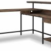 Home Office Ashley Furniture | Arlenbry Home Office L-Desk With Storage