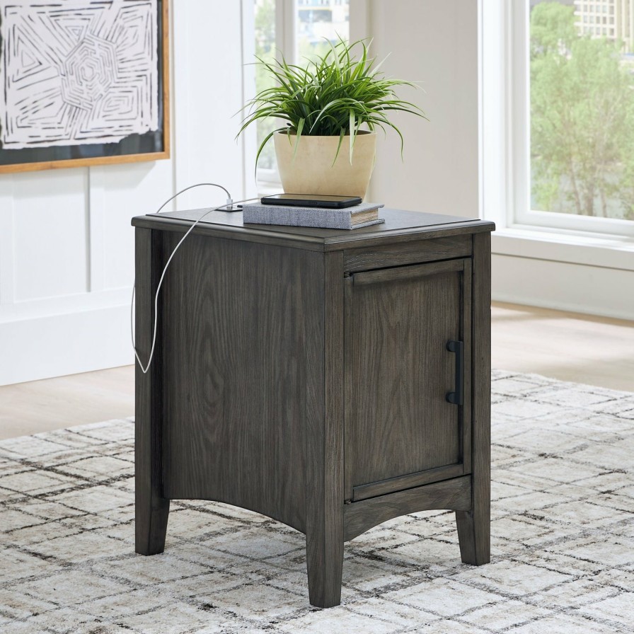 Living Room Ashley Furniture | Montillan Chairside End Table